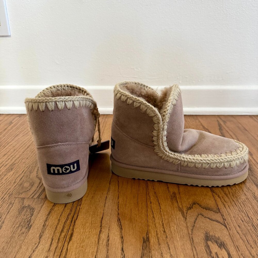 MOU Eskimo Faux Fur-Lined Boots – Size 40 – Brand New With Tags